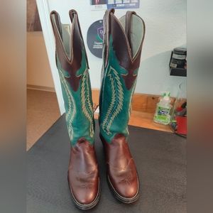 OLATHE BOOT CO. | DEEP BURGUNDY YETI TALL TOP BOOT